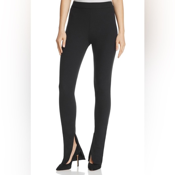 Theory Pants - Theory HIGH-WAIST ECO NEW BI-STRETCH LEGGINGS IN BLACK